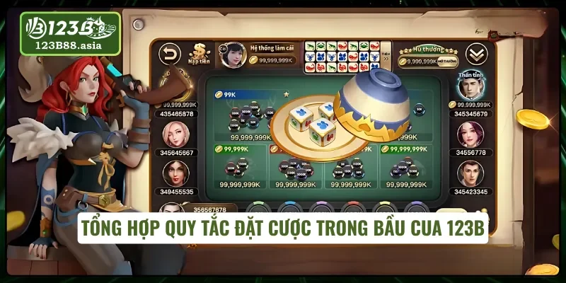 Phổ biến quy luật Bầu Cua trong cách đặt cược 